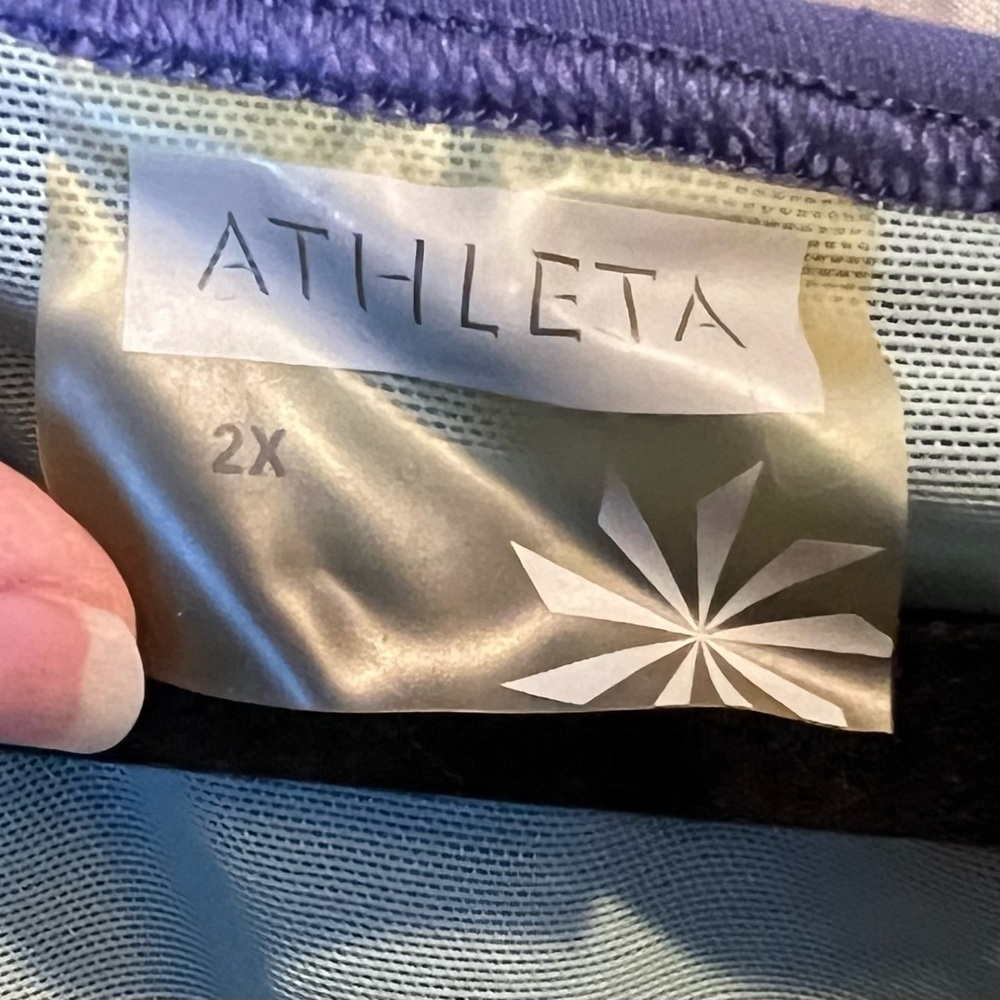 Athleta Plus Size Women’s Purple Workout Tank Top 2X - Picture 4 of 7